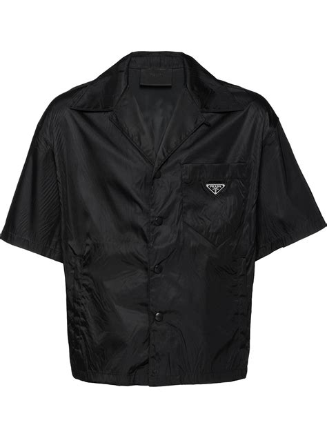 prada hemd herren schwarz